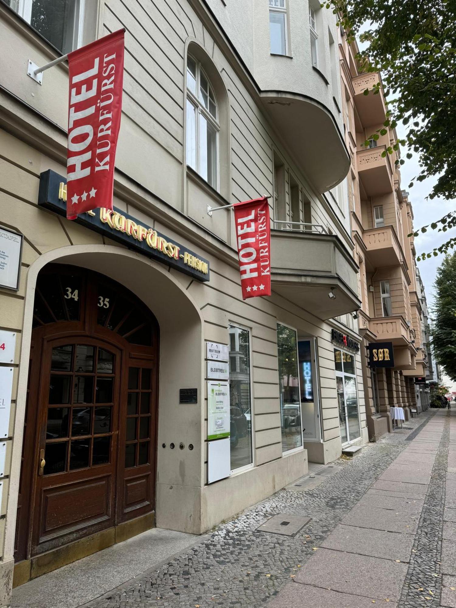 Kurfuerst Am Kurfuerstendamm Berlin Bagian luar foto
